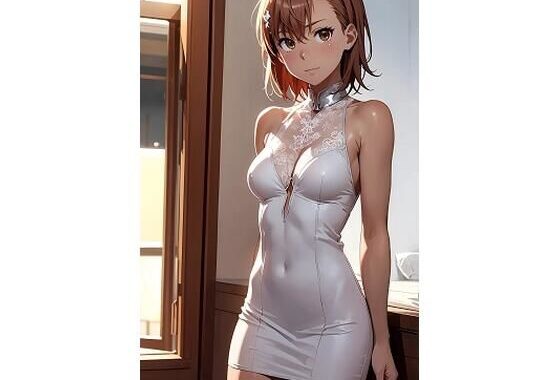 御坂〇琴  銀色セクシードレス（83枚）【無料エロ漫画】d_525074…実質無料
