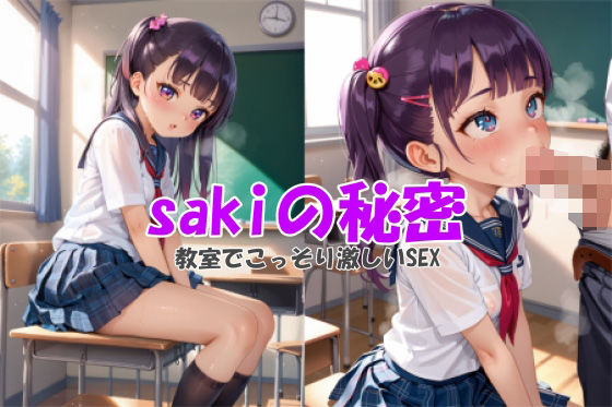 sakiの秘密〜教室でこっそり激しいSEX〜【無料エロ漫画】d_529883…実質無料