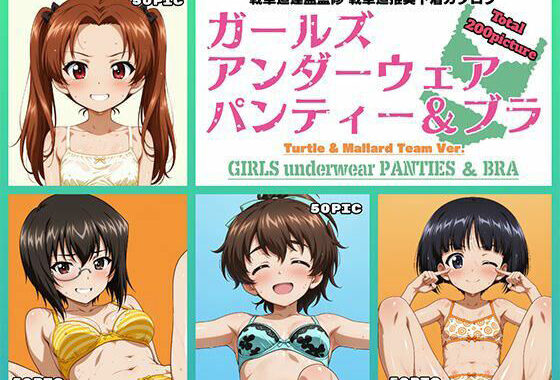 Girls underwear panties and bra カメさん＆カモさんチーム編【無料エロ漫画】d_533838…実質無料