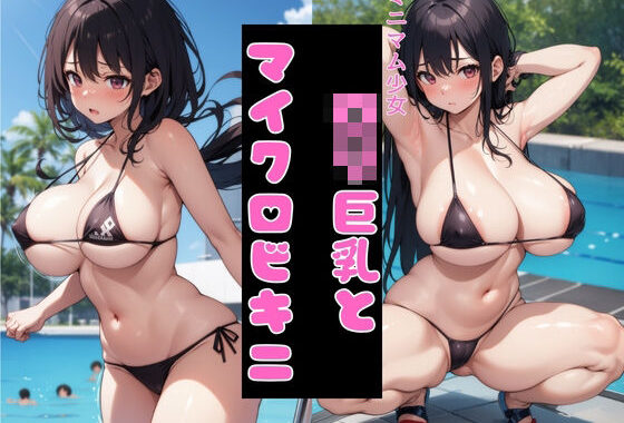 ロリ巨乳とマイクロビキニ2【無料エロ漫画】d_553435…実質無料
