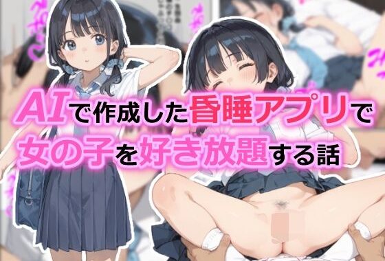AIで作成した昏〇アプリで女の子を好き放題する話【無料エロ漫画】d_557377…無料で読む
