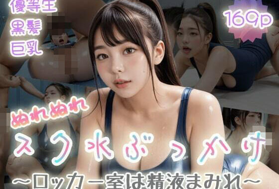 【優等生黒髪巨乳】ぬれぬれスク水ぶっかけ〜ロッカー室は精液まみれ〜【無料エロ漫画】d_558012…初回クーポンあり