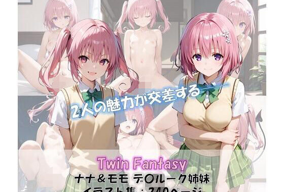 Twin Fantasy モモ＆ナナ イラスト集【無料エロ漫画】d_559802…実質無料
