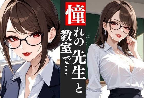 知的で美しい巨乳教師と教室で…魅惑のマダムとのひととき【無料エロ漫画】d_560996…無料で読む