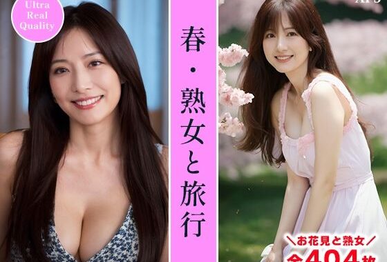 【全404枚】『春・熟女と旅行』桜舞う季節に大人の魅力と癒しを感じて -AIで描く究極の美女達-【無料エロ漫画】d_561705…実質無料