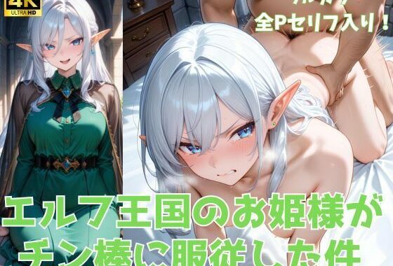 エルフ王国のお姫様がチン棒に服従した件【全Pセリフあり】【無料エロ漫画】d_561862…初回クーポンあり