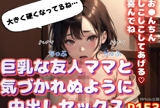 巨乳な友人ママと気づかれぬように中出しセックス【無料エロ漫画】d_563401…初回クーポンあり