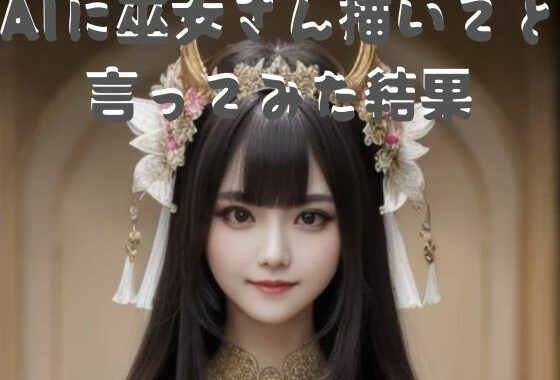 AIに巫女さんを描いてと言ったみた結果【無料エロ漫画】d_555756…割引クーポンで超お得に