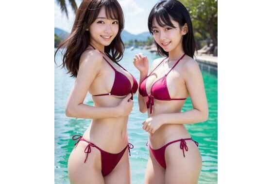 プレミアム美女  2人組  AI画像集【無料エロ漫画】d_564353…実質無料