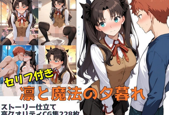凛と魔法の夕暮れ【無料エロ漫画】d_564959…実質無料