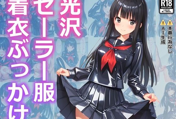 光沢セーラー服着衣ぶっかけ【無料エロ漫画】d_566547…実質無料