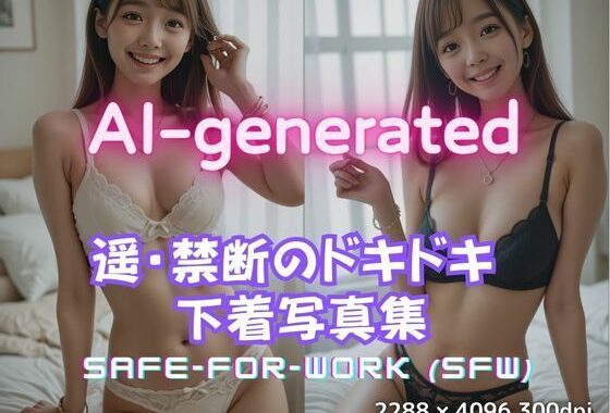 遥・禁断のドキドキー下着写真集 〜SFWビジュアル100枚セット〜【無料エロ漫画】d_567061…実質無料