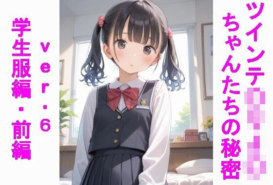 ツインテ〇リJ〇ちゃんたちの秘密ver.6学生服編・前編【無料エロ漫画】d_567950…初回クーポンあり