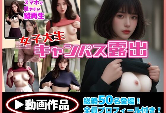 女子大生キャンパス露出【無料エロ漫画】d_568347…無料で読む