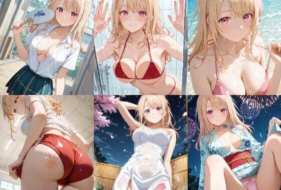 「黒岩メダカに私の可愛いが通じない」川井モナ  セクシー写真集7（全500枚）【無料エロ漫画】d_569589…実質無料