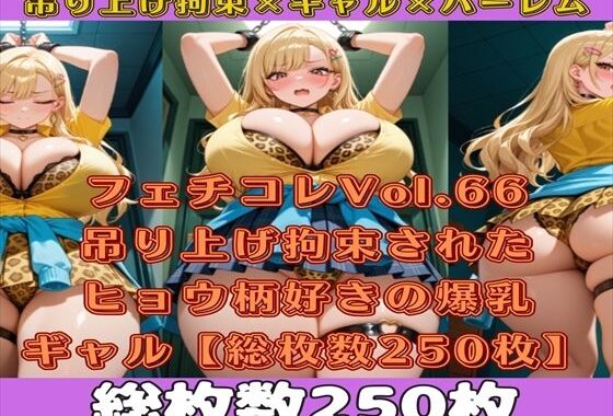 フェチコレVol.66 吊り上げ拘束されたヒョウ柄好きの金髪爆乳ギャル【総枚数250枚】【無料エロ漫画】d_570549…実質無料