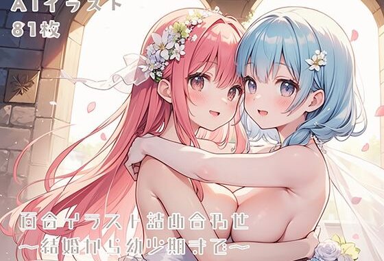 【無料】百合イラスト詰め合わせ〜結婚から幼少期まで〜【無料エロ漫画】d_575954zero…実質無料