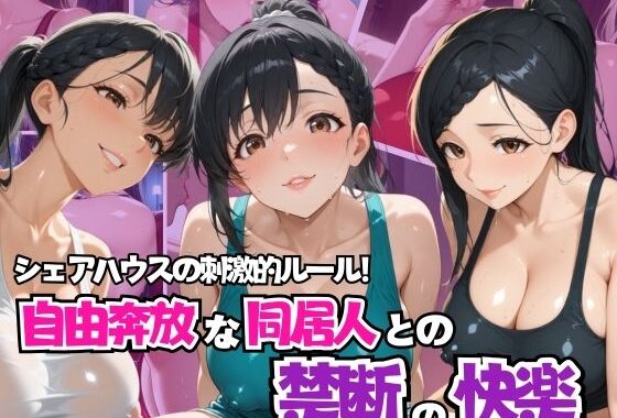 シェアハウスの刺激的ルール！ 自由奔放な同居人との禁断の快楽【無料エロ漫画】d_578870…実質無料