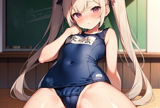 スク水な美少女さん【無料エロ漫画】d_579158…実質無料