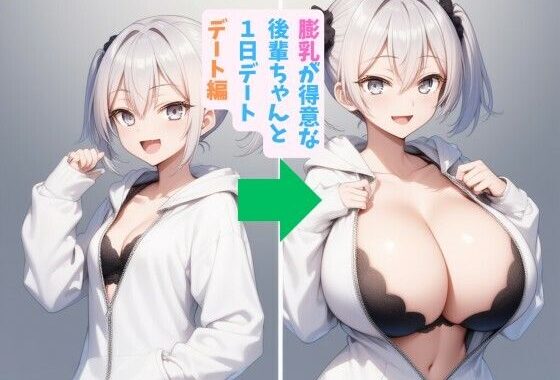 膨乳が得意な後輩ちゃんと1日デート_デート編【無料エロ漫画】d_579182…割引クーポンで超お得に