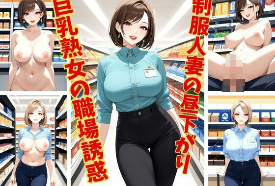制服人妻の昼下がり   〜巨乳熟女、職場で交わる誘惑〜【無料エロ漫画】d_581140…無料で読む