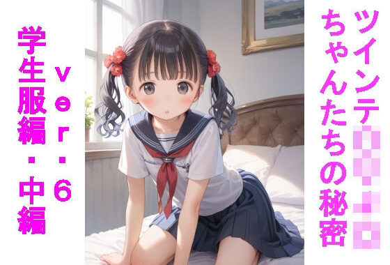 ツインテ〇リJ〇ちゃんたちの秘密ver.6学生服編・中編【無料エロ漫画】d_584973…初回クーポンあり