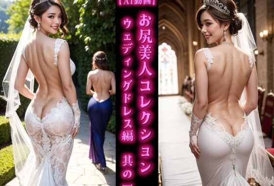 【AI動画】お尻美人コレクション ウェディングドレス編 其の一【無料エロ漫画】d_586014…割引クーポンで超お得に