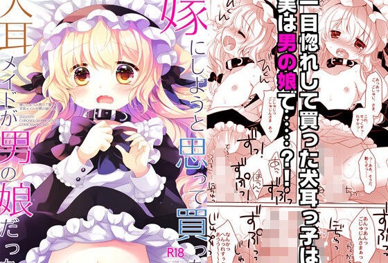 嫁にしようと思って買った犬耳メイドが男の娘だった【無料エロ漫画】d_587370…無料で読む