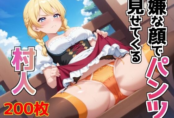嫌な顔でパンツ見せてくる村人【無料エロ漫画】d_588652…初回クーポンあり