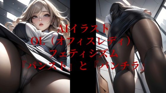 AIイラストOL（オフィスレディ）フェティシズム『パンスト』と『パンチラ』【無料エロ漫画】d_589011…初回クーポンあり