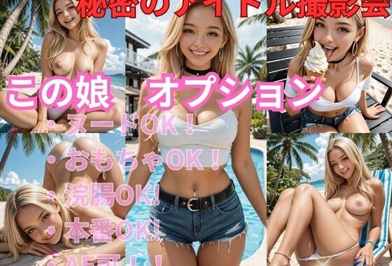 個人アイドル撮影会で撮影していたらお互いムラムラしちゃったのでエッチしちゃいました！！【無料エロ漫画】d_589075…割引クーポンで超お得に