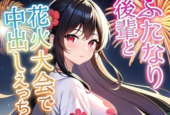 【ふたなり百合】クールビューティー後輩に迫られて花火大会で中出しセックス！【無料エロ漫画】d_589915…初回クーポンあり