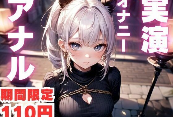 【期間限定110円  アナルオナニー実演】アナルで快楽堕ちしちゃうマゾメスオナニー音声【無料エロ漫画】d_591306…実質無料