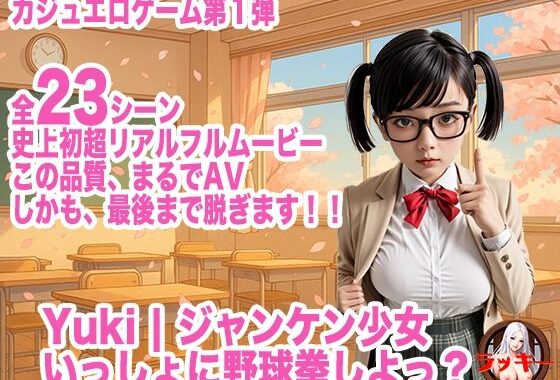 Yuki ｜ ジャンケン少女  いっしょに野球拳しよっ？  カジュエロゲーム第1弾！【無料エロ漫画】d_592115…実質無料