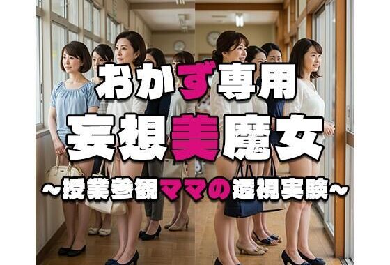 【おかず専用】妄想美魔女〜授業参観ママの透視実験1〜【無料エロ漫画】d_553801…無料で読む
