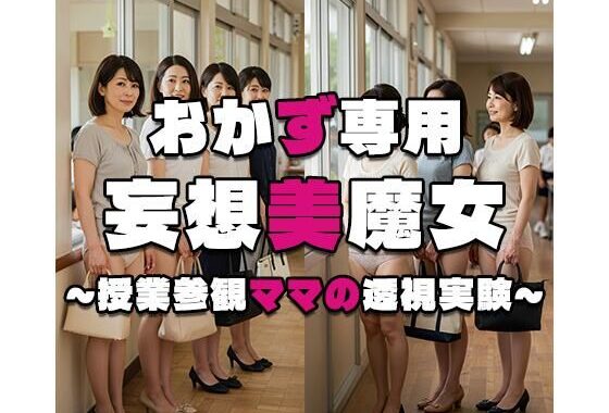 【おかず専用】妄想美魔女〜授業参観ママの透視実験6〜【無料エロ漫画】d_553807…実質無料