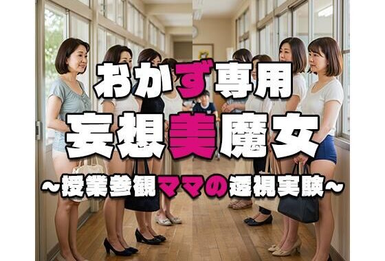 【おかず専用】妄想美魔女〜授業参観ママの透視実験7〜【無料エロ漫画】d_553808…無料で読む