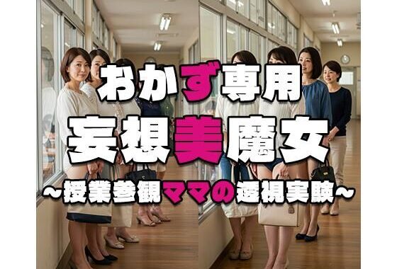 【おかず専用】妄想美魔女〜授業参観ママの透視実験9〜【無料エロ漫画】d_553815…実質無料