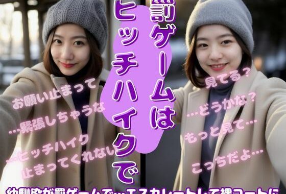 幼なじみが罰ゲームで裸コートでヒッチハイク・・・変態チックな遊びでハメられる【無料エロ漫画】d_565588…割引クーポンで超お得に