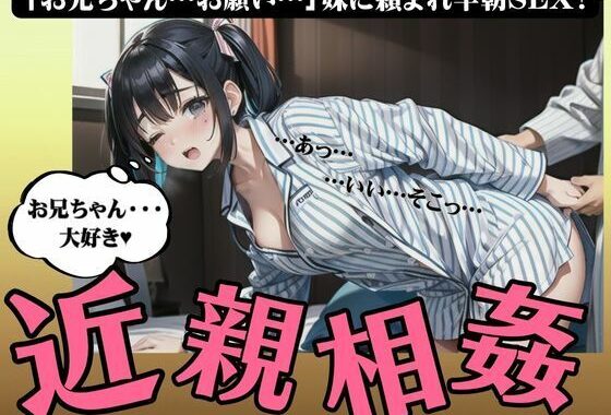 「お兄ちゃん、お願い・・・」激カワの妹にお願いされて兄と早朝セックス・・・【無料エロ漫画】d_565622…初回クーポンあり