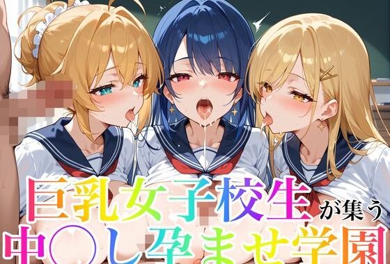 巨乳女子校生が集う中◯し孕ませ学園【無料エロ漫画】d_575788…無料で読む