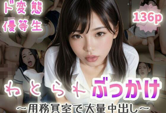 【ド変態優等生】ねとられぶっかけ〜用務員室で大量中出し〜【無料エロ漫画】d_576296…無料で読む