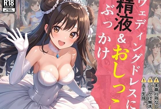 ウェディングドレスに精液＆おしっこぶっかけ【無料エロ漫画】d_576795…実質無料