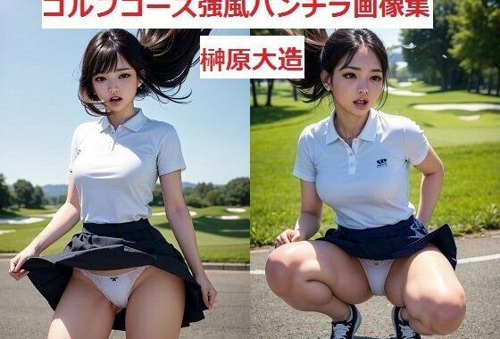 ゴルフコース強風パンチラ画像集【無料エロ漫画】d_588735…初回クーポンあり