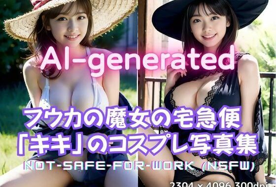 【AI実写】フウカの魔女コスプレ写真集 〜キキ風下着グラビア〜【無料エロ漫画】d_589957…初回クーポンあり
