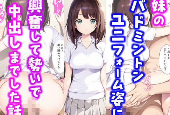 妹のバドミントンユニフォーム姿に興奮して勢いで中出しまでした話【無料エロ漫画】d_590972…無料で読む