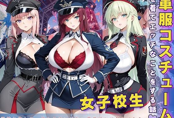 女子校生 軍服を着てエッチなことをする話【無料エロ漫画】d_592039…無料で読む