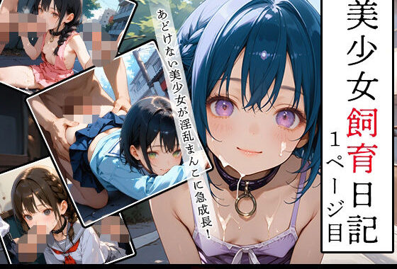 【ハメ撮り60枚】美少女飼育日記  1ページ目【無料エロ漫画】d_592072…実質無料