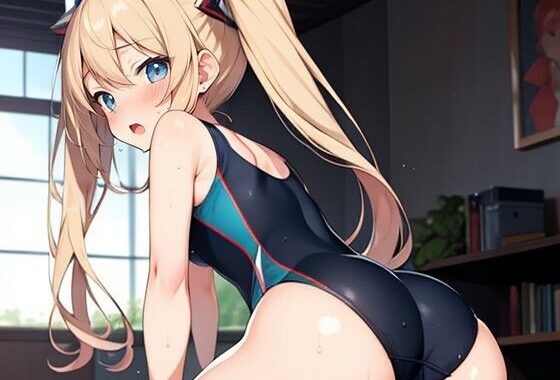 競泳水着な美少女さん【無料エロ漫画】d_594338…割引クーポンで超お得に