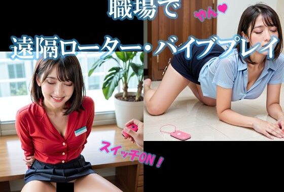 職場で遠隔ローター・バイブプレイ【無料エロ漫画】d_595014…実質無料